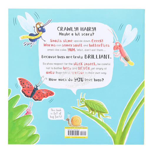【中商原版】Matt Robertson Do You Love Bugs 你喜欢昆虫吗？英文原版 进口图书 儿童绘本 动物科普知识图画书 商品图1