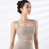 跃牌【禅语梵心系列】新品一体式固定杯跑步速干防震瑜伽文胸 F2282（一体式胸垫） 商品缩略图9