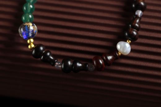 ZGT0108°东陵紫光檀葫芦珠手串 商品图5