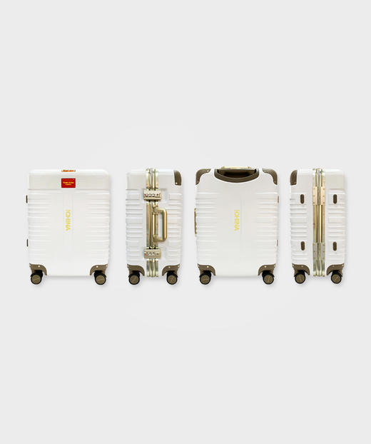 君琮行李箱白色20/25寸 商品图1