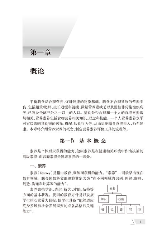 中国居民营养素养核心信息及评价 马冠生 朱文丽 营养素养系统研究及分析 不同人群营养素养评估工具 人民卫生出版社9787117347679 商品图3