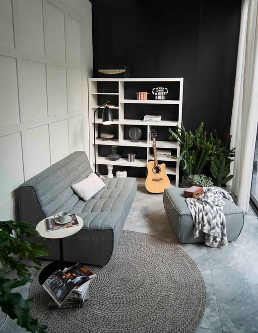 华夫饼沙发 | 更多座位组合，皮布面料可选，详询客服 商品图10