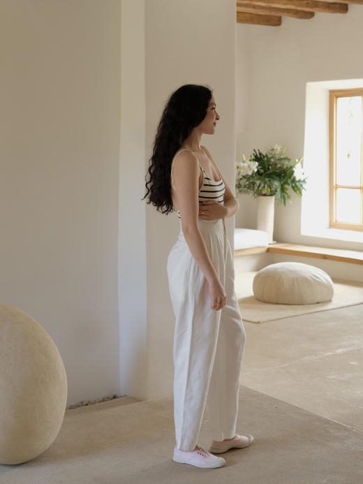 Vintage Blue Stripe Bodysuit 商品图1