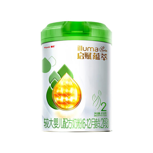 【新国标】惠氏启赋蕴萃奶粉2段810g（6-12月龄） 商品图0