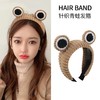 网红款超萌青蛙发箍，可爱大眼睛让你瞬间萌化！毛线针织头箍，柔软舒适不勒头，让你随心所欲发型随意变！防滑压发卡通设计，洗脸、化妆、运动都不松动！四季必备头饰，让你倍感温暖与时尚！ 商品缩略图1