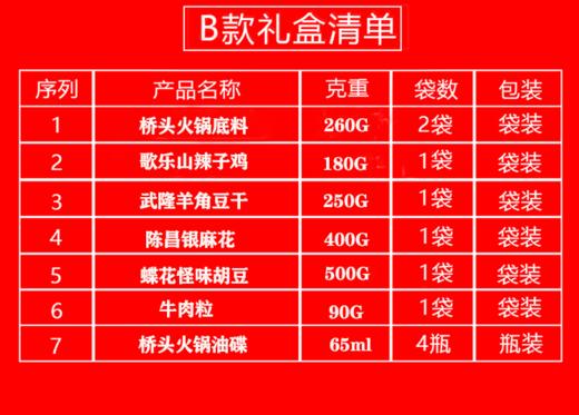 重庆味合缘【火锅大礼包】精品礼盒 店长推荐 商品图2