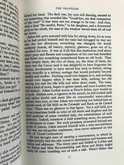 普里斯特利《月光下的亚当/愚昧无知》 1幅肖像插图 苍鹭出版社（HeronBooks）复古仿皮精装本 商品图5