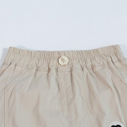 贝贝怡童装男童夏季新款裤子简约休闲裤男宝宝轻薄七分裤松紧裤潮 商品图8