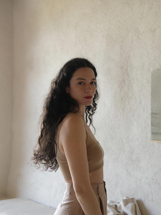 Camel Wool Bralette 商品图5