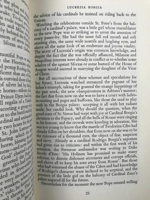 琼·哈斯利普《卢克雷齐娅·博尔贾研究》 20幅插图 苍鹭出版社（HeronBooks）复古仿皮精装本 商品图11