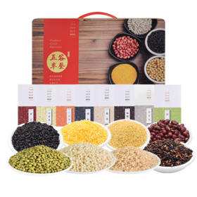 姚朵朵五谷杂粮组合礼盒五谷丰登八款粗粮粥米礼盒3200g粗粮礼盒