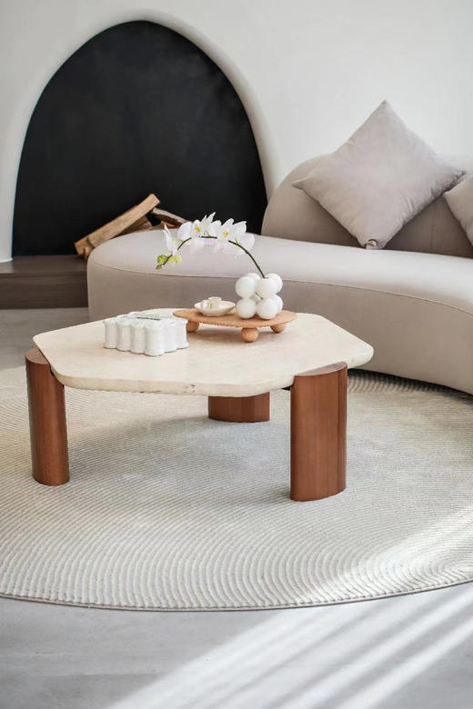 Nordli 茶几 | 底座橡黑/水洗白/胡原可选，详询客服 商品图4