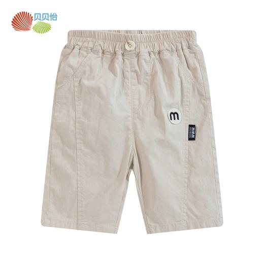 贝贝怡童装男童夏季新款裤子简约休闲裤男宝宝轻薄七分裤松紧裤潮 商品图6