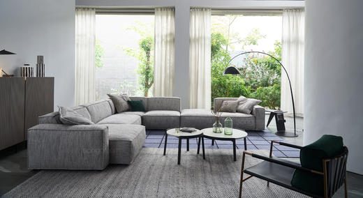 面包沙发 | 更多座位组合，皮布面料可选，详询客服 商品图7