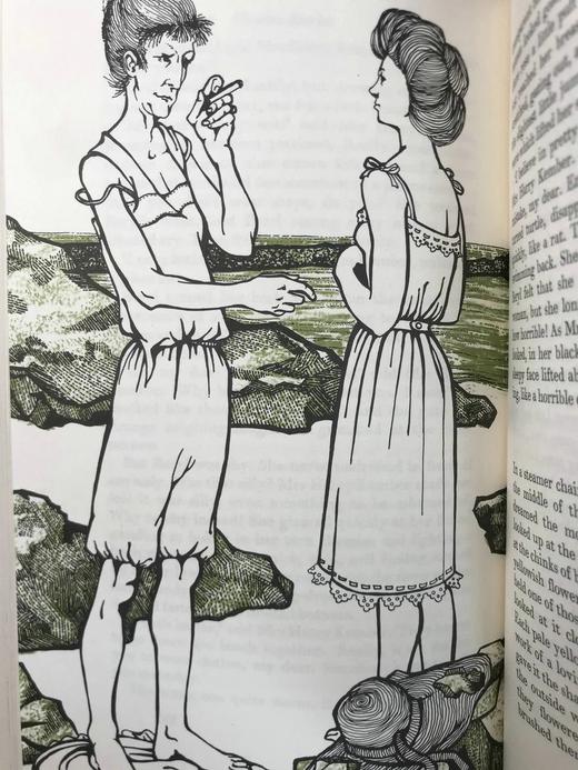 凯瑟琳·曼斯菲尔德十二篇故事 11幅插图 精装大32开带书匣 商品图9