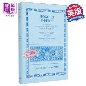 【中商原版】荷马 卷二 伊利亚特 牛津经典文本系列 英文原版 Homer Vol II Iliad