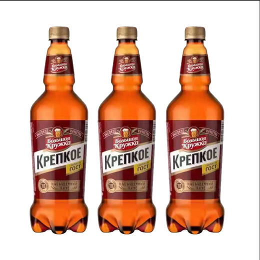 俄罗斯进口  大杯子系列啤酒1.2L 商品图0