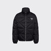 PRADA 普拉达 男士 Prada Re-Nylon 再生尼龙羽绒外套 黑色 SGB803 1WQ8 F0002 商品缩略图0