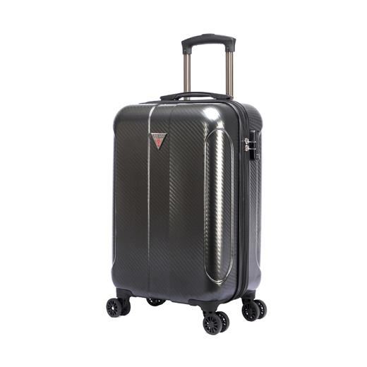 GUESS LUSTRE系列 碳纤底纹万向轮拉杆箱（石墨灰） 20寸 商品图3