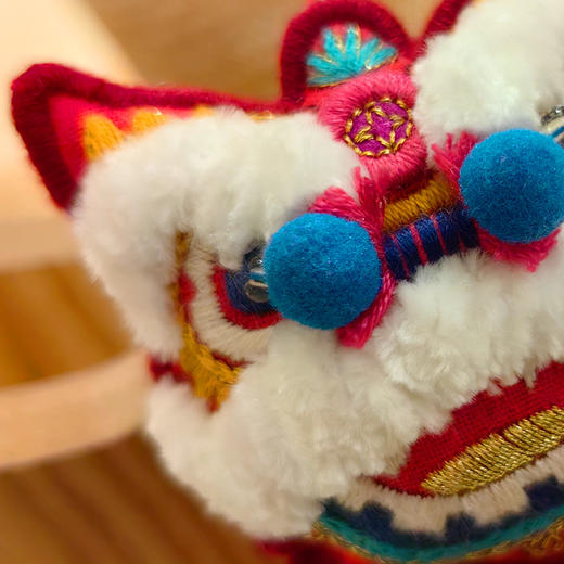 深山集市·醒狮挂件2023年款绥江手工艺 商品图1