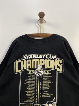 Y2K Vintage Reebok 锐步 NHL 美国国家冰球联盟 斯坦利杯（Stanley Cup） 厚款 短袖T恤 _SST(XL)