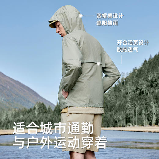 Naturehike挪客机能透气防晒衣防晒衣夏季户外男女upf50防紫外线薄款钓鱼防晒服 商品图5