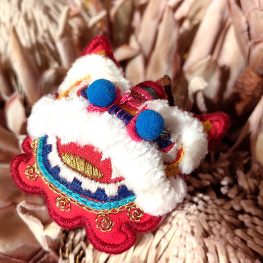 深山集市·醒狮挂件2023年款绥江手工艺 商品图2