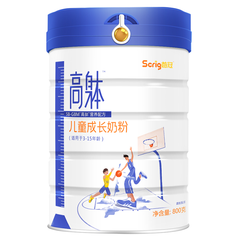 高躰儿童成长奶粉牛奶800g