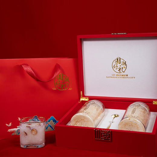 天生好果国潮好礼福利个性化定制有机银耳罐装礼盒60克X2罐 商品图4