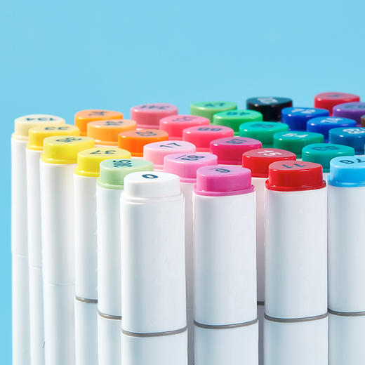 齐心 ZYMK09双头马克笔 1.0-6.0mm 商品图2