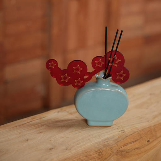 宫里的世界&可美汝谣 石榴锦汝瓷无火香薰礼盒 商品图6