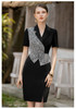 AD接拼西装连衣裙夏季高级感工作服高端职业装套装女正装西服裙 商品缩略图0
