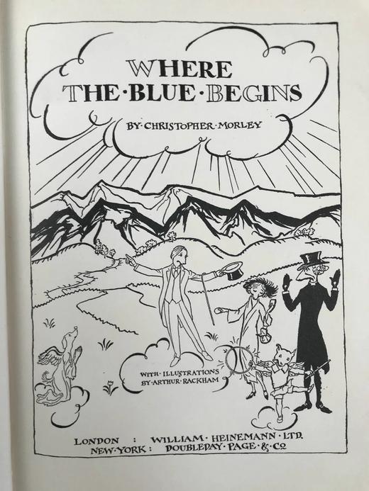 限量175册！约20世纪早期 克里斯托弗·莫利《蓝调从何而起》 鬼才拉克姆4幅彩色16幅黑白插图 布脊精装大16开 商品图4