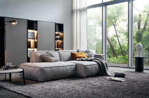 面包沙发 | 更多座位组合，皮布面料可选，详询客服 商品图5