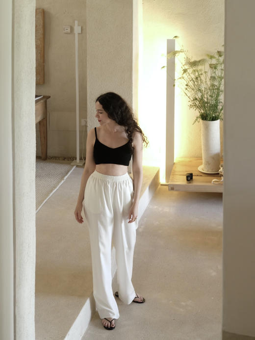 Black Wool Bralette 商品图2