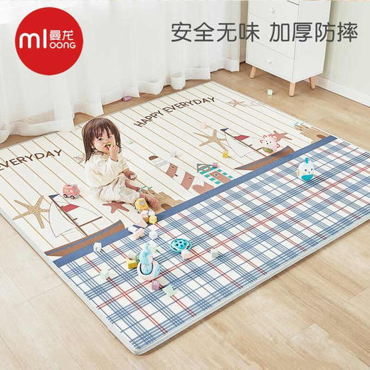 曼龙宝宝爬行垫婴儿加厚家用无毒无味xpe客厅游戏地垫儿童爬爬垫 商品图1