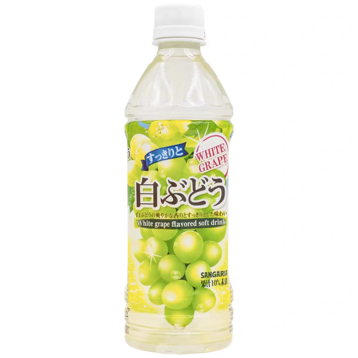 三佳利白葡萄果味饮料500ml/瓶