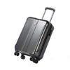 GUESS LUSTRE系列 碳纤底纹万向轮拉杆箱（石墨灰） 20寸 商品缩略图1