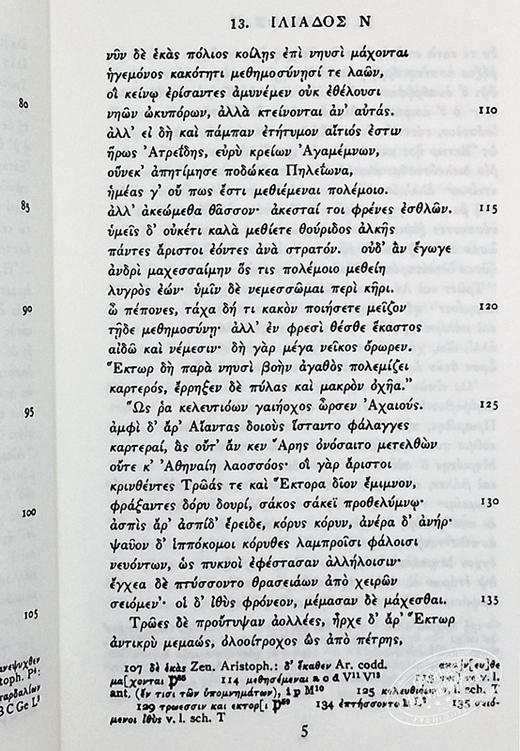 【中商原版】荷马 卷二 伊利亚特 牛津经典文本系列 英文原版 Homer Vol II Iliad 商品图5
