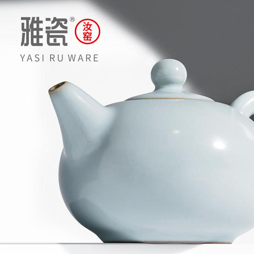 汝窑珠壶套装（一壶六杯） 商品图2