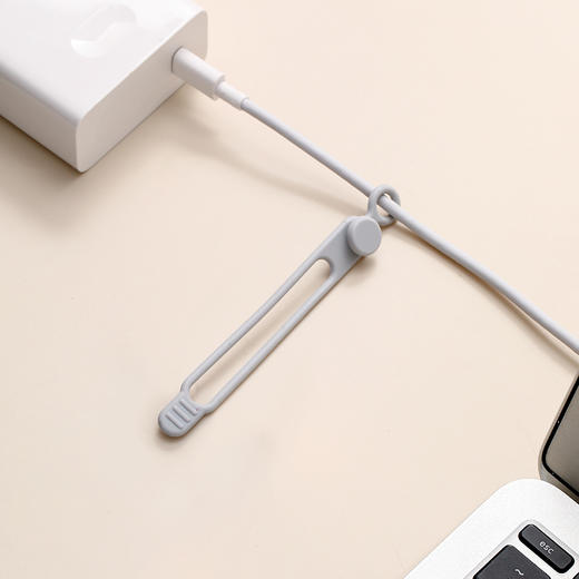 FaSoLa多功能硅胶扎带绑带束口带束线带数据线理线器 商品图4