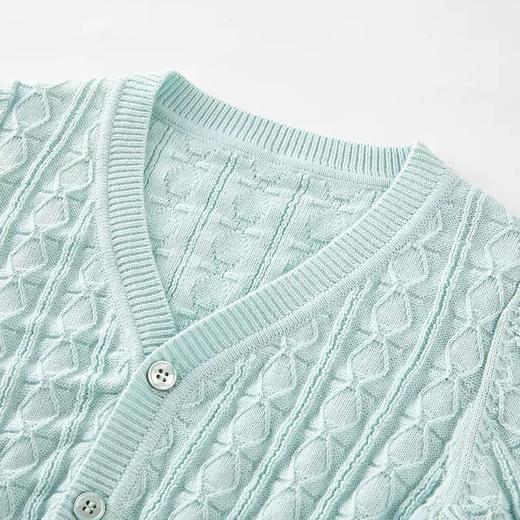 英氏-童衣类（秋）D0英毛短外套, 微蓝色, 100CM 商品图1