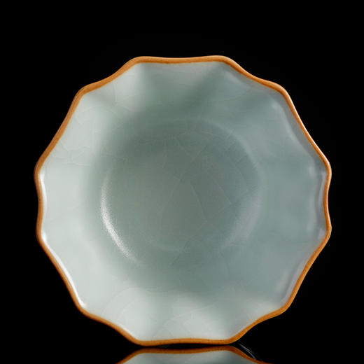 【丰子汝窑】【天青牡丹杯2入茶杯】7.8x4.5cm 50ml 纯手工开片主人杯陶瓷汝瓷单杯子个人品茗杯功夫茶具 商品图6