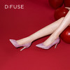 D:FUSE/迪芙斯2023春季新品尖头闪钻水钻高跟鞋DF31111161 商品缩略图10