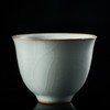 【丰子汝窑】【天青香韵杯2入茶杯】6.2x4.8cm 60ml 手工开片主人杯陶瓷汝瓷单杯子个人品茗杯功夫茶具 商品缩略图6