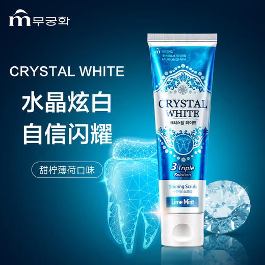 韩国进口芜琼花果香洁齿植物萃取清新口气温和护龈牙膏 110g 商品图0