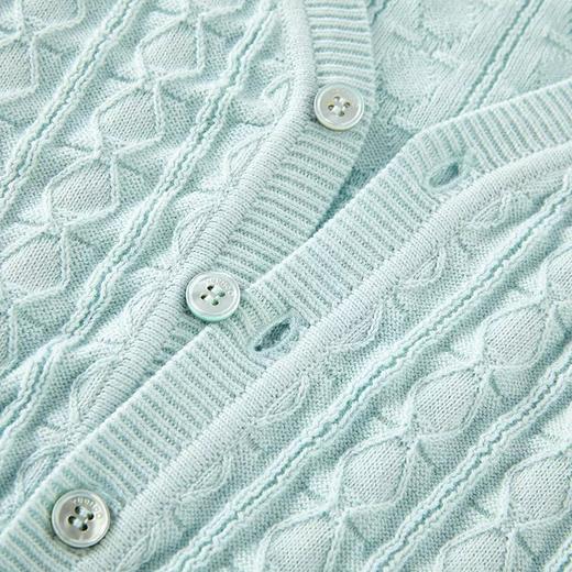 英氏-童衣类（秋）D0英毛短外套, 微蓝色, 100CM 商品图2