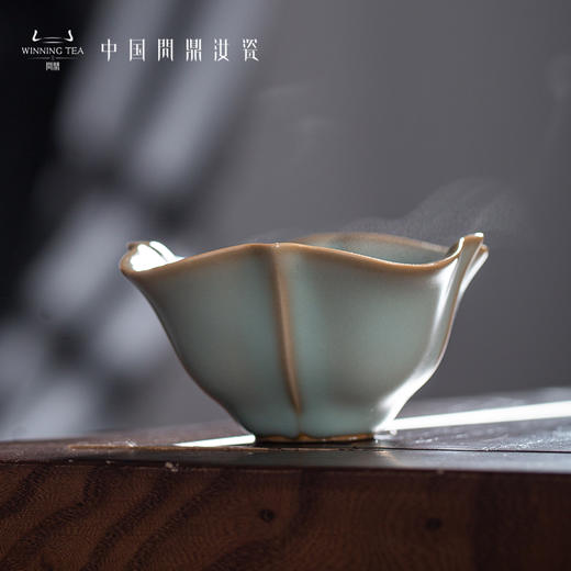 问鼎汝瓷天青壬寅银杏杯 商品图3