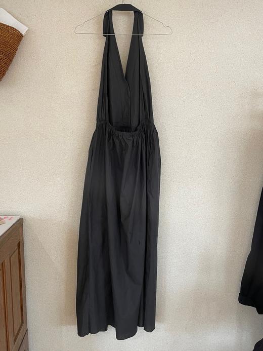 elsa esturgie 前开襟挂脖连衣裙裤V领无袖 商品图13