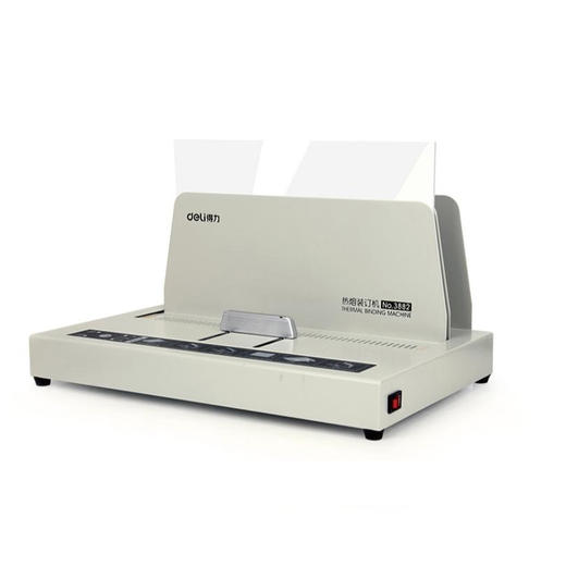 得力热熔封套3867(白)A4/6mm(10个/袋) 商品图2